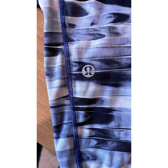 Lululemon Speed Up Crop Legging 21" Tidal Multi Size 8 - Picture 6 of 10